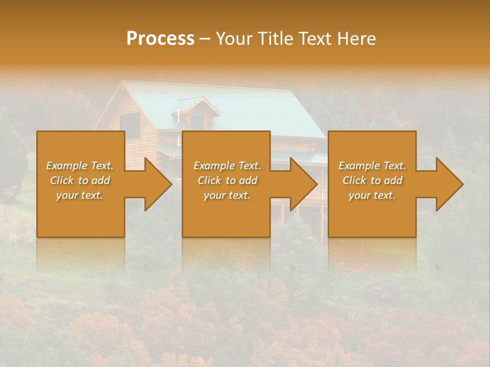 Trees Autum Colorful PowerPoint Template