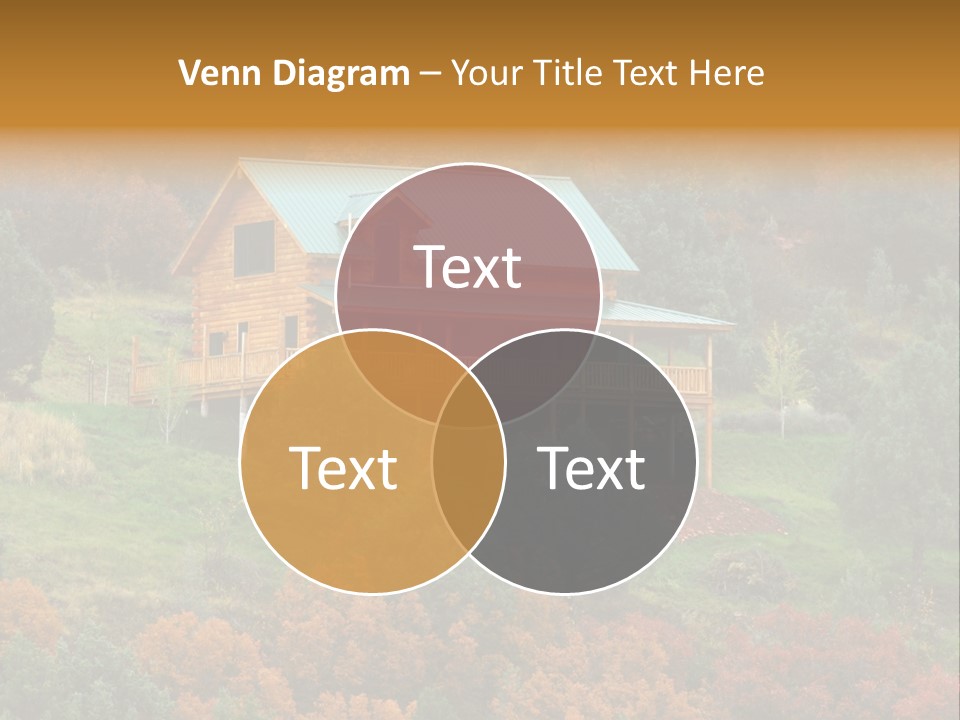 Trees Autum Colorful PowerPoint Template