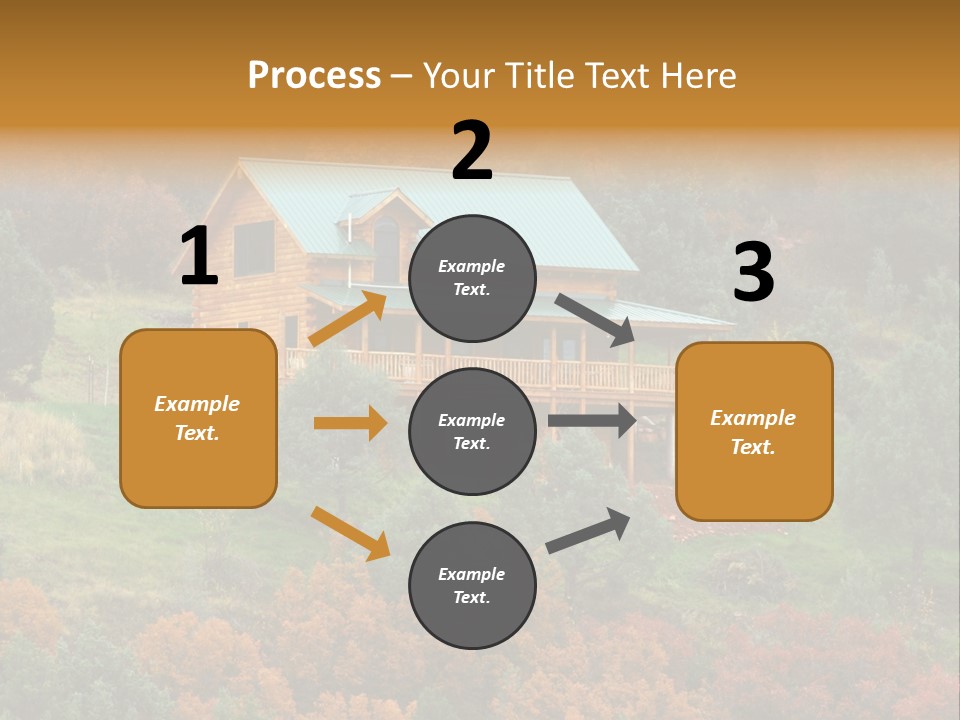 Trees Autum Colorful PowerPoint Template