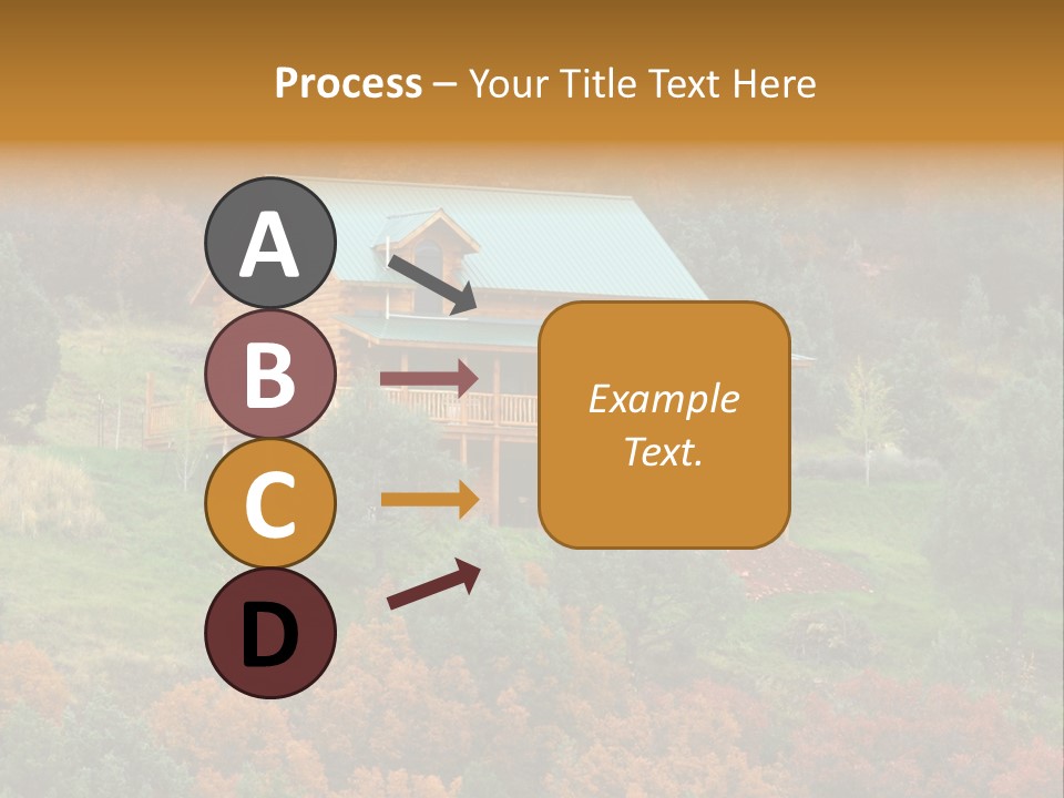 Trees Autum Colorful PowerPoint Template