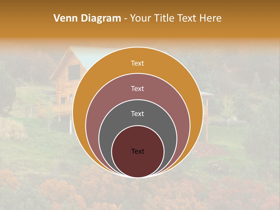 Trees Autum Colorful PowerPoint Template