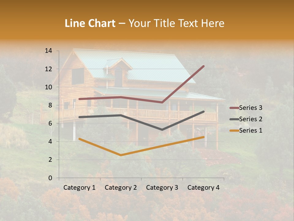 Trees Autum Colorful PowerPoint Template