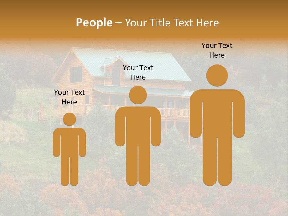 Trees Autum Colorful PowerPoint Template