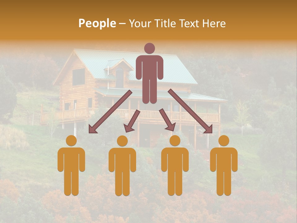 Trees Autum Colorful PowerPoint Template