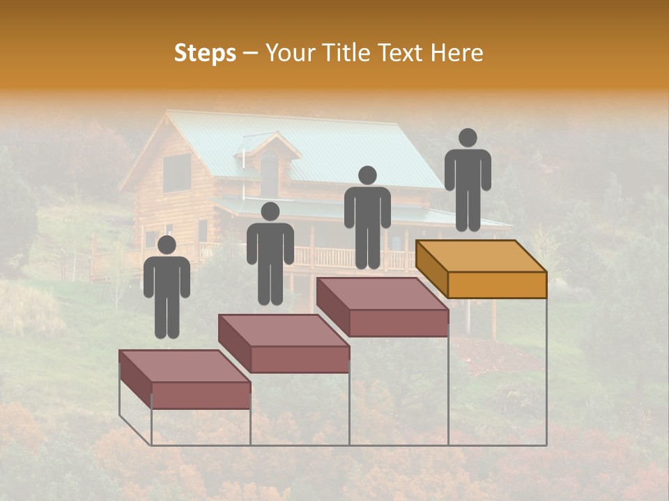 Trees Autum Colorful PowerPoint Template