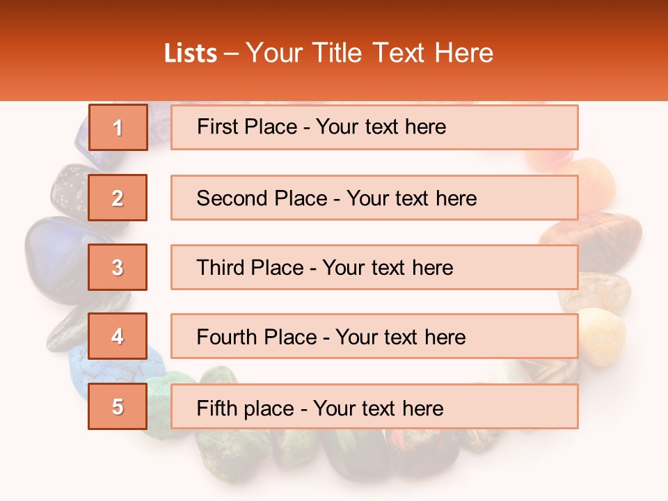 Colorful Structure Jasper PowerPoint Template