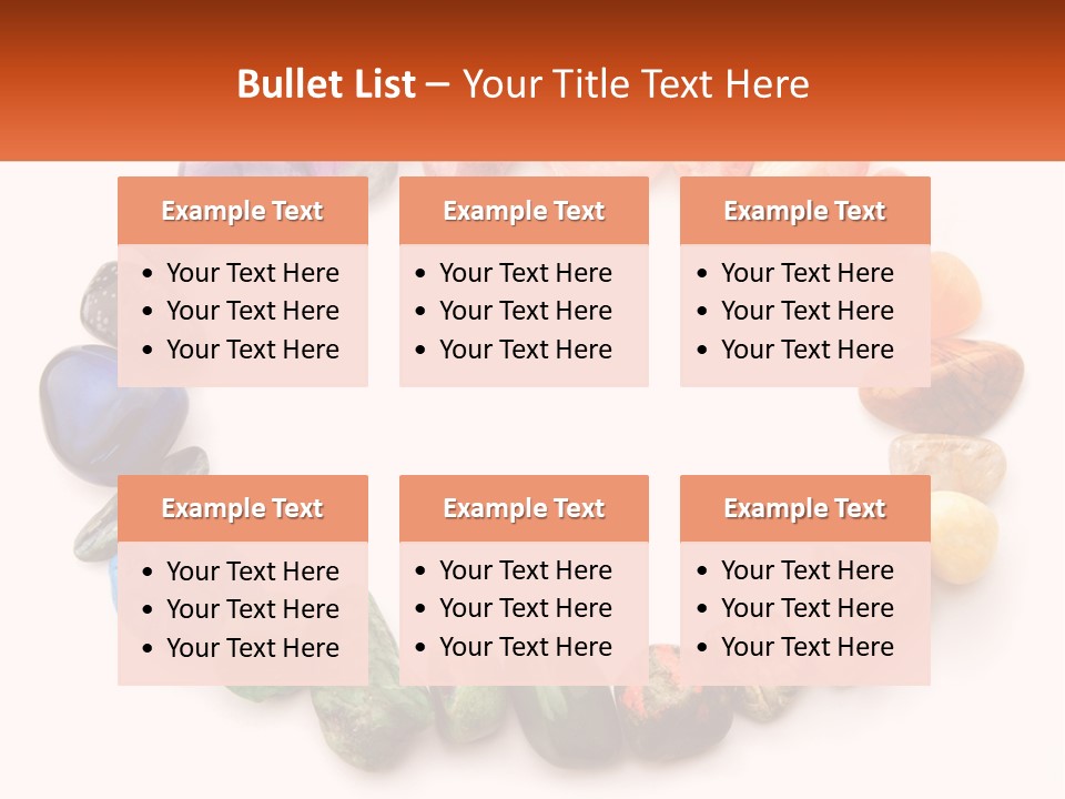 Colorful Structure Jasper PowerPoint Template