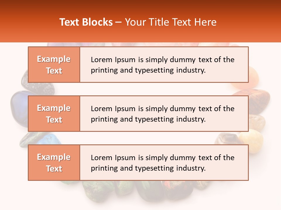 Colorful Structure Jasper PowerPoint Template