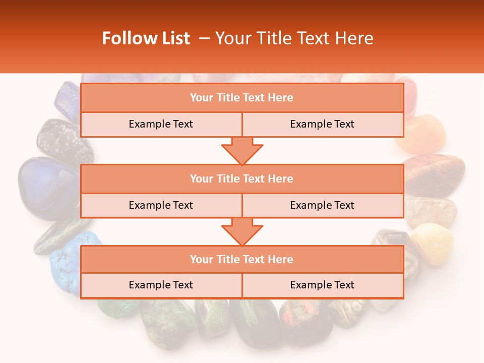 Colorful Structure Jasper PowerPoint Template