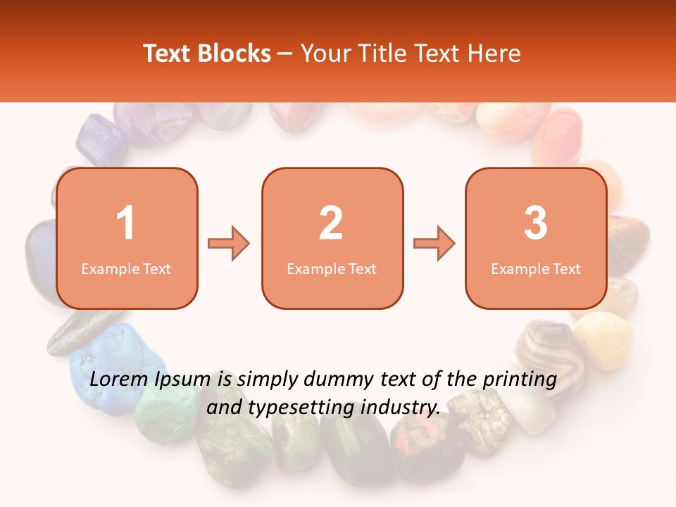 Colorful Structure Jasper PowerPoint Template