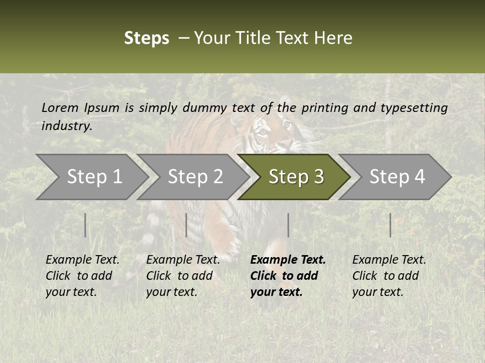 Profile Hungry Jungle PowerPoint Template