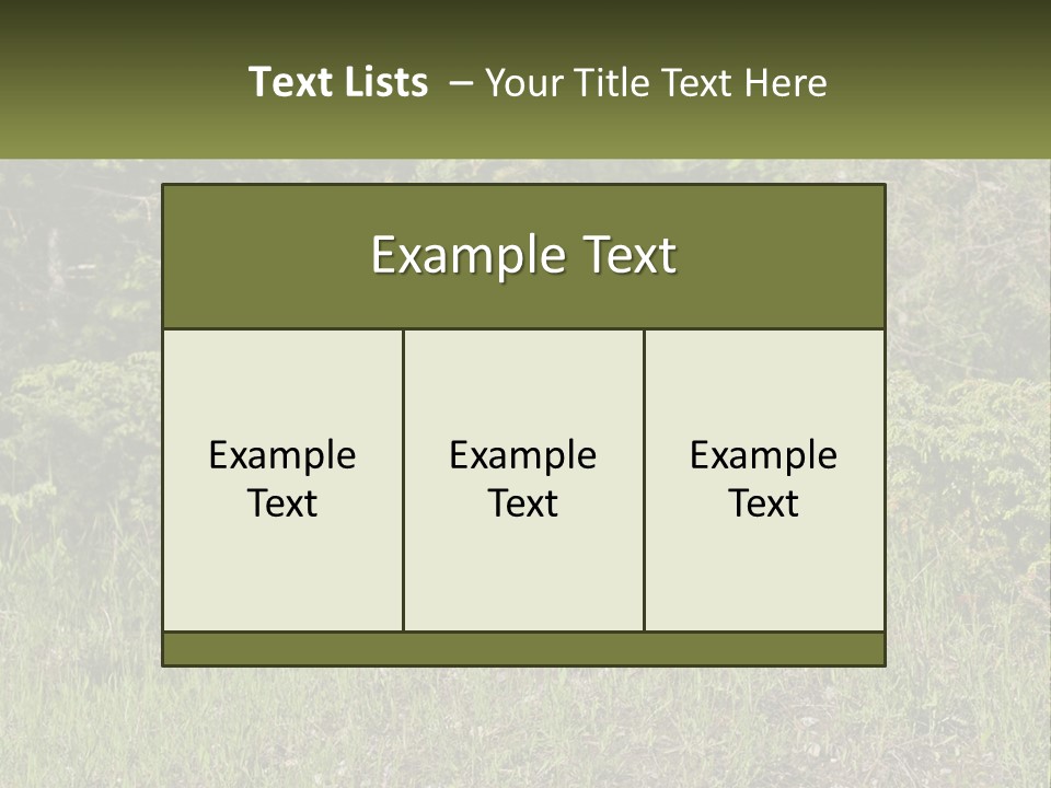 Profile Hungry Jungle PowerPoint Template