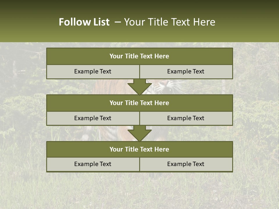 Profile Hungry Jungle PowerPoint Template