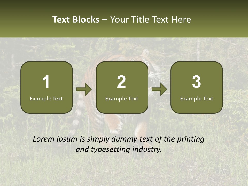 Profile Hungry Jungle PowerPoint Template