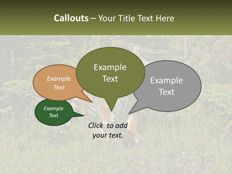 Profile Hungry Jungle PowerPoint Template