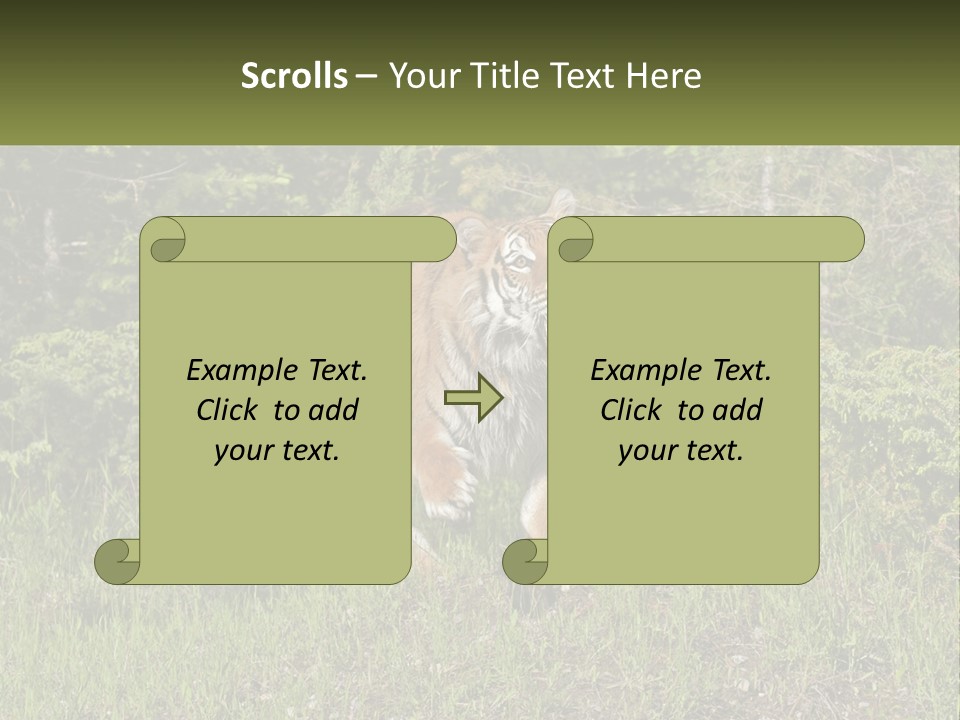 Profile Hungry Jungle PowerPoint Template