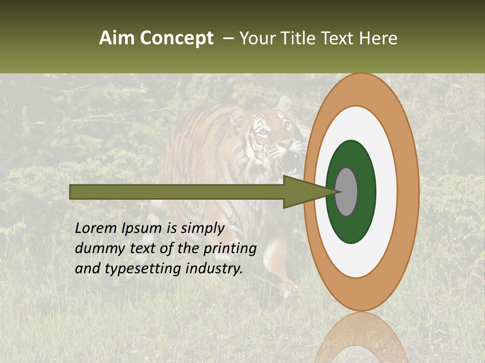 Profile Hungry Jungle PowerPoint Template