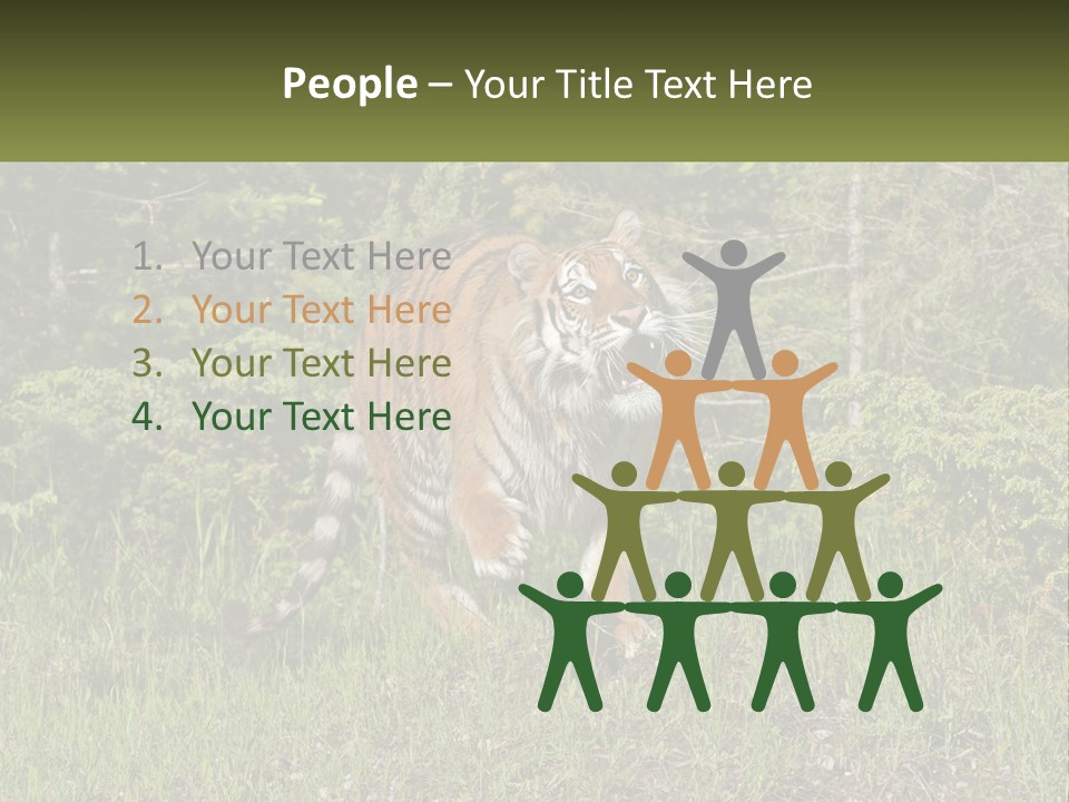 Profile Hungry Jungle PowerPoint Template