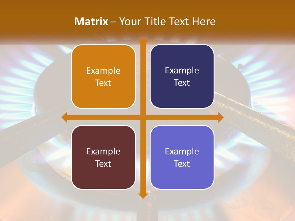 Burner Macro Cook PowerPoint Template