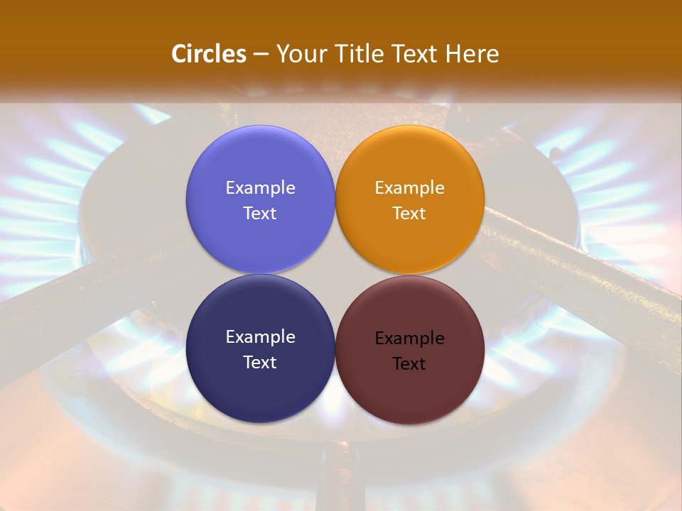 Burner Macro Cook PowerPoint Template