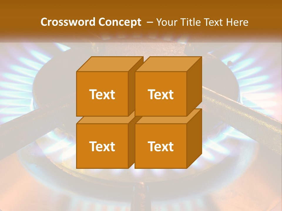 Burner Macro Cook PowerPoint Template
