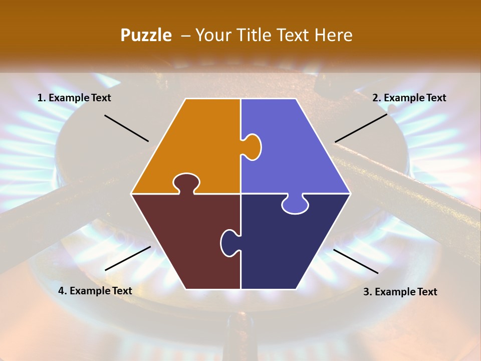 Burner Macro Cook PowerPoint Template