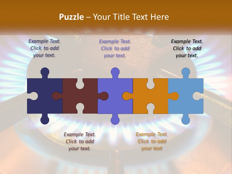 Burner Macro Cook PowerPoint Template