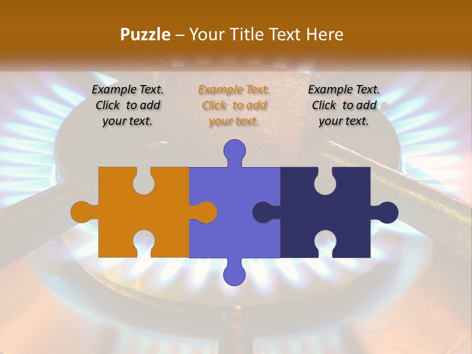 Burner Macro Cook PowerPoint Template