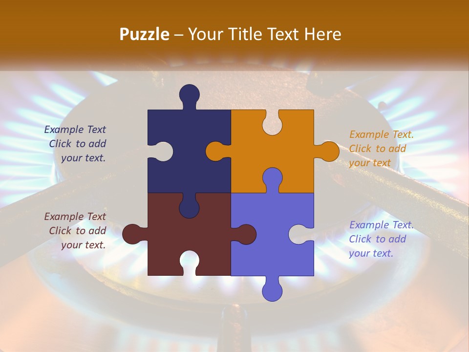 Burner Macro Cook PowerPoint Template