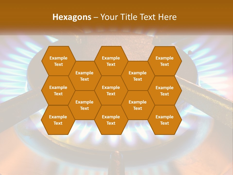 Burner Macro Cook PowerPoint Template