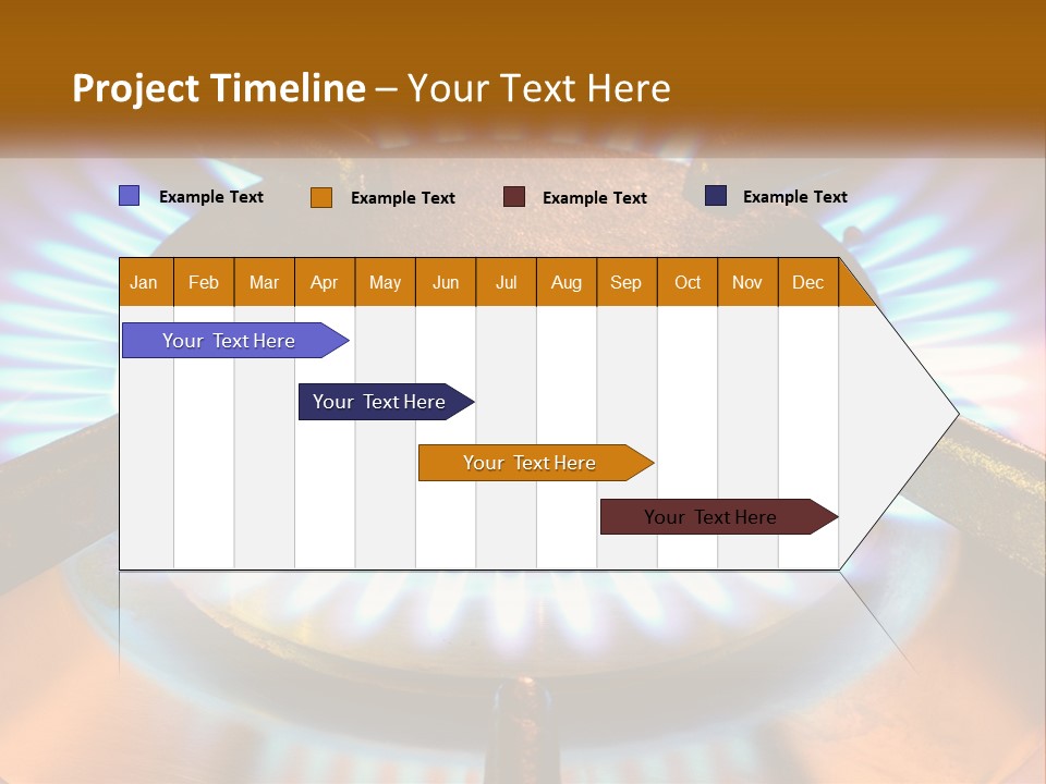 Burner Macro Cook PowerPoint Template