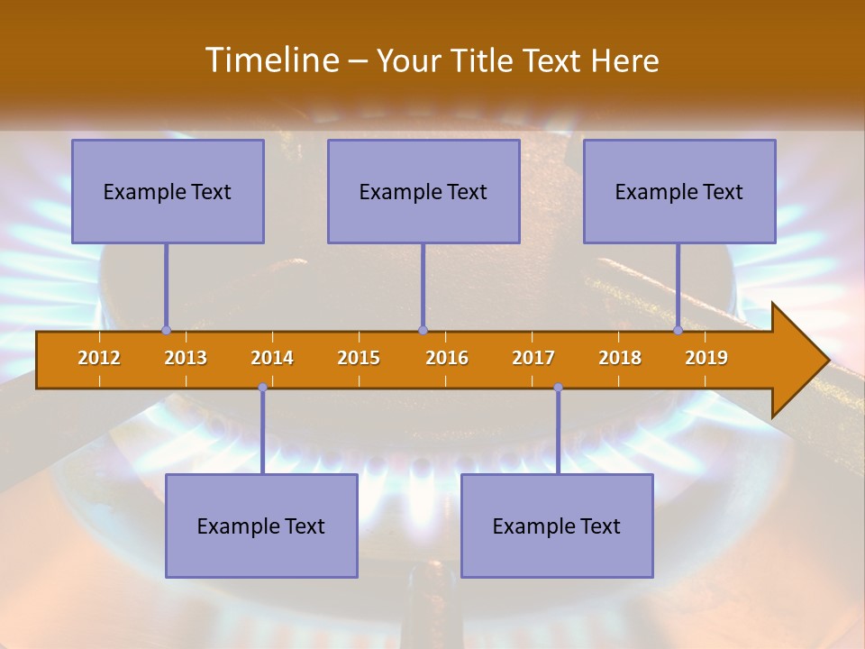 Burner Macro Cook PowerPoint Template