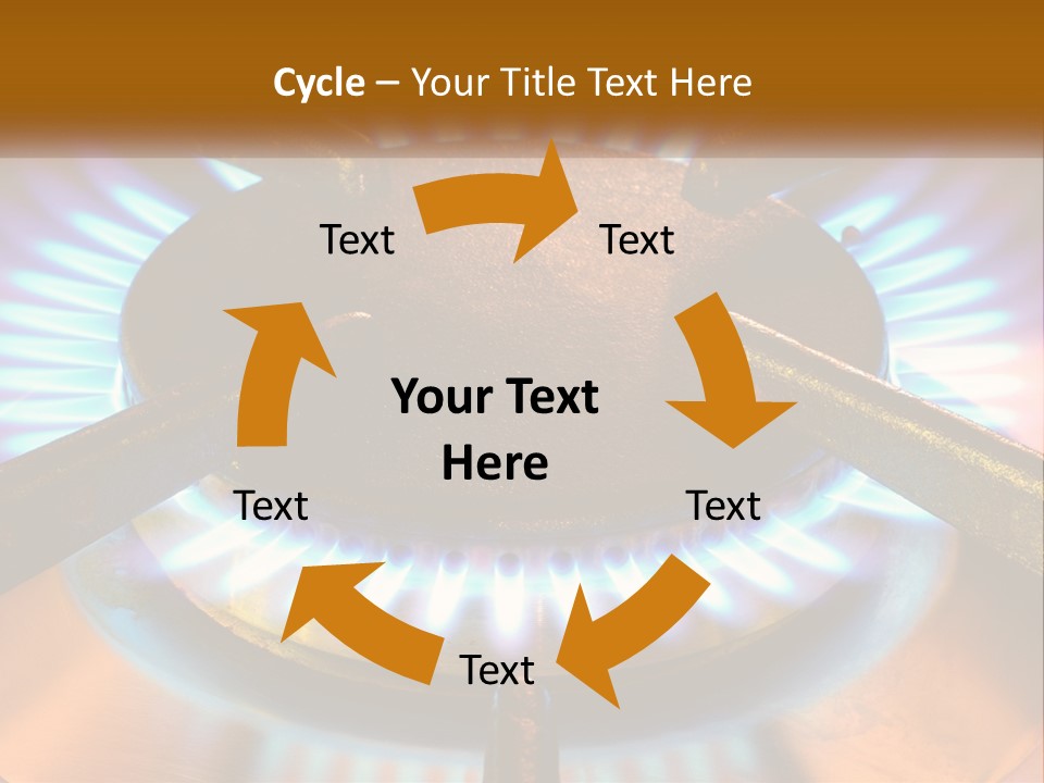 Burner Macro Cook PowerPoint Template