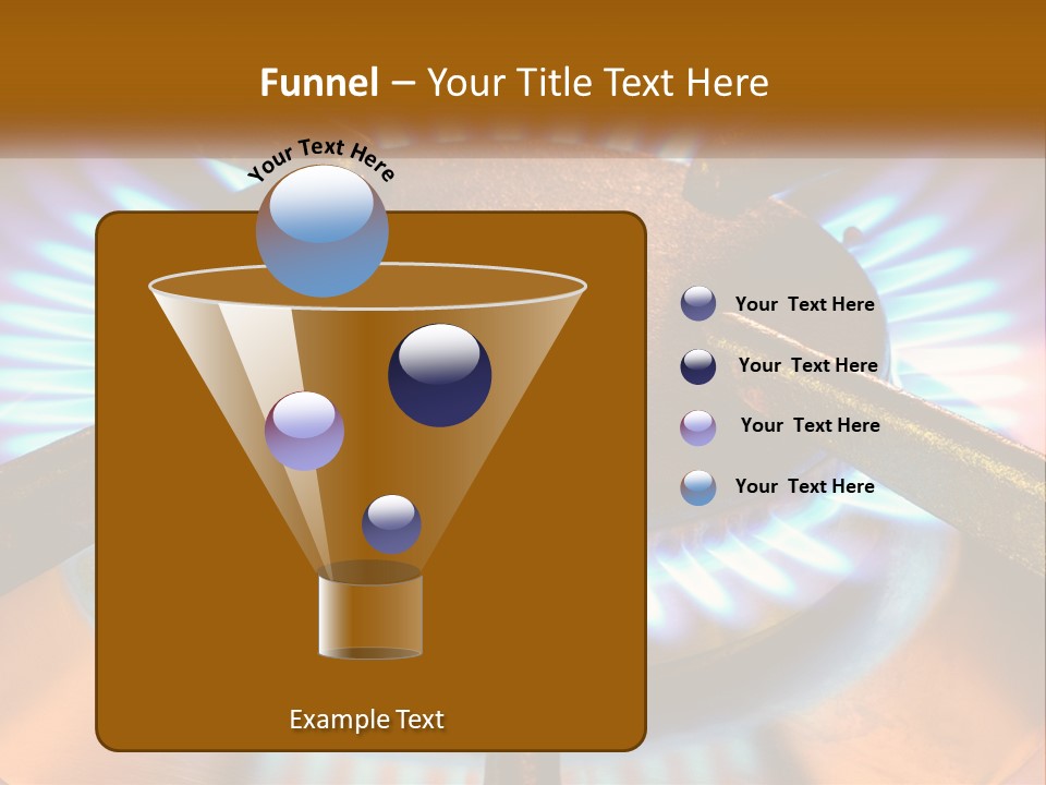 Burner Macro Cook PowerPoint Template
