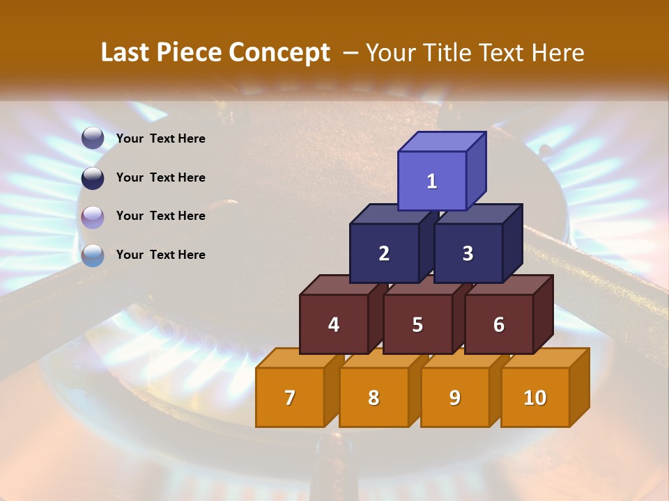 Burner Macro Cook PowerPoint Template