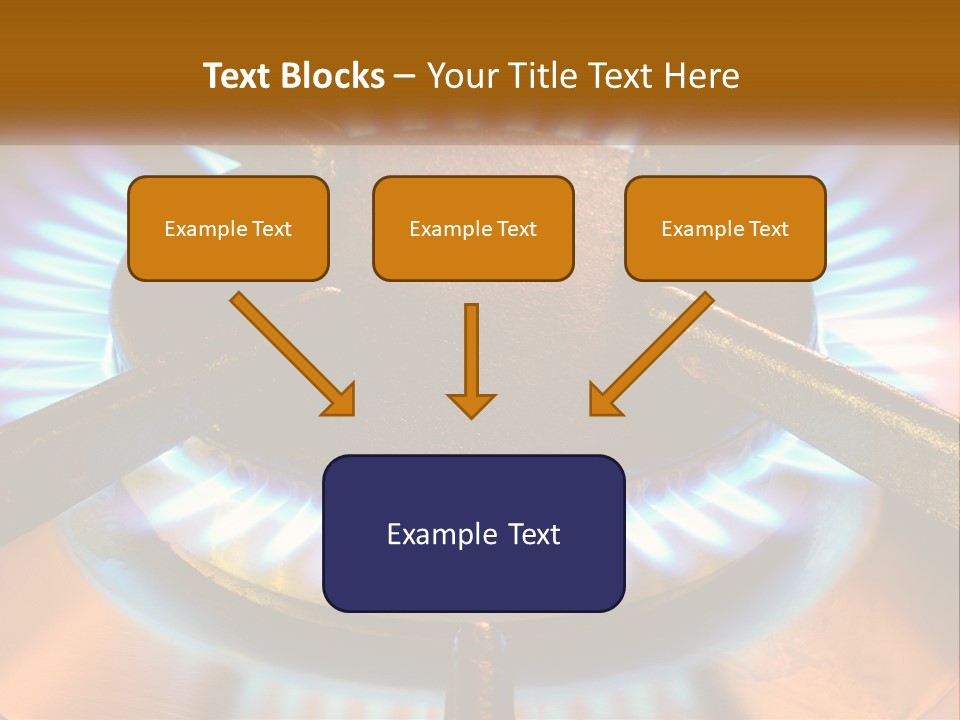 Burner Macro Cook PowerPoint Template