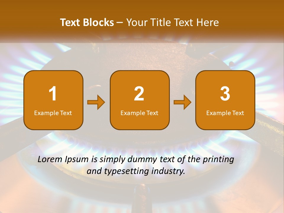 Burner Macro Cook PowerPoint Template