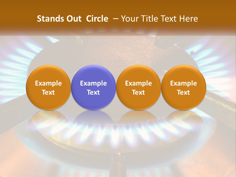 Burner Macro Cook PowerPoint Template