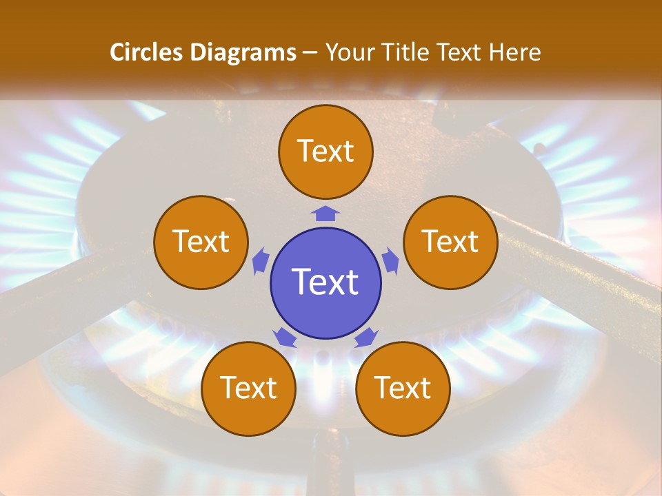 Burner Macro Cook PowerPoint Template