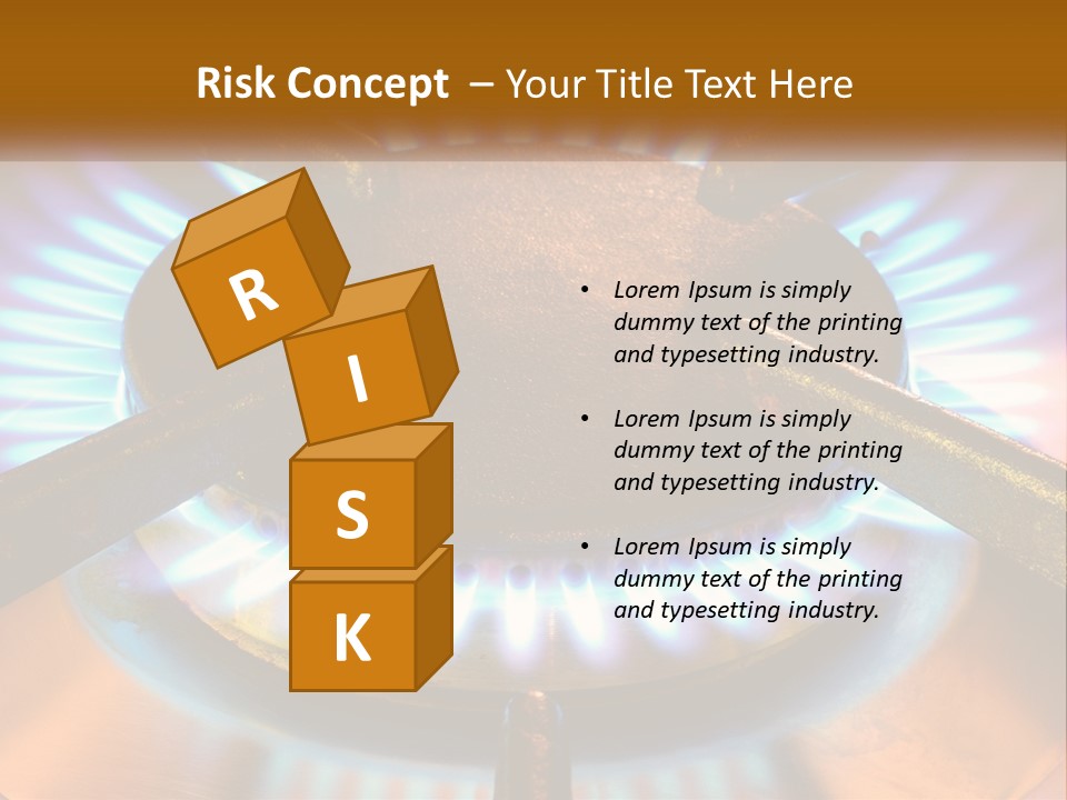 Burner Macro Cook PowerPoint Template