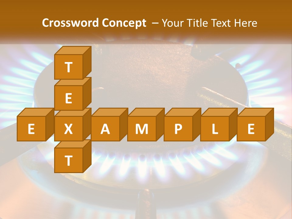 Burner Macro Cook PowerPoint Template