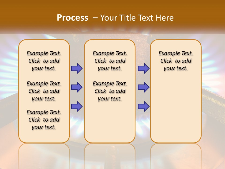 Burner Macro Cook PowerPoint Template