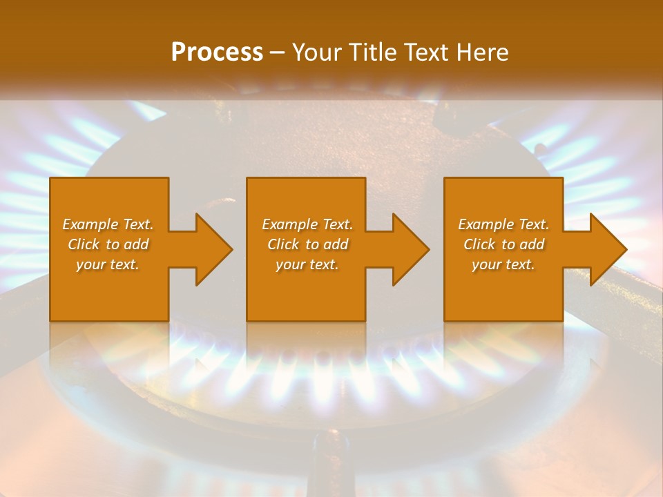 Burner Macro Cook PowerPoint Template
