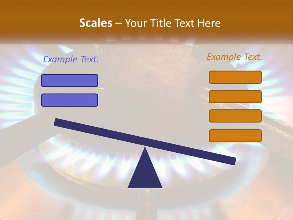 Burner Macro Cook PowerPoint Template