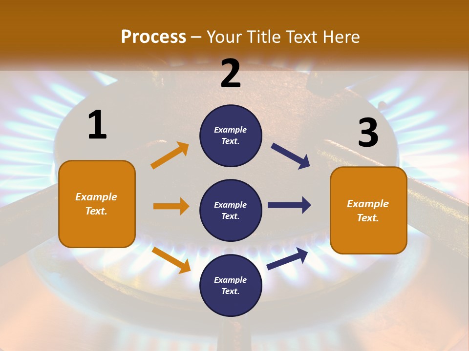Burner Macro Cook PowerPoint Template