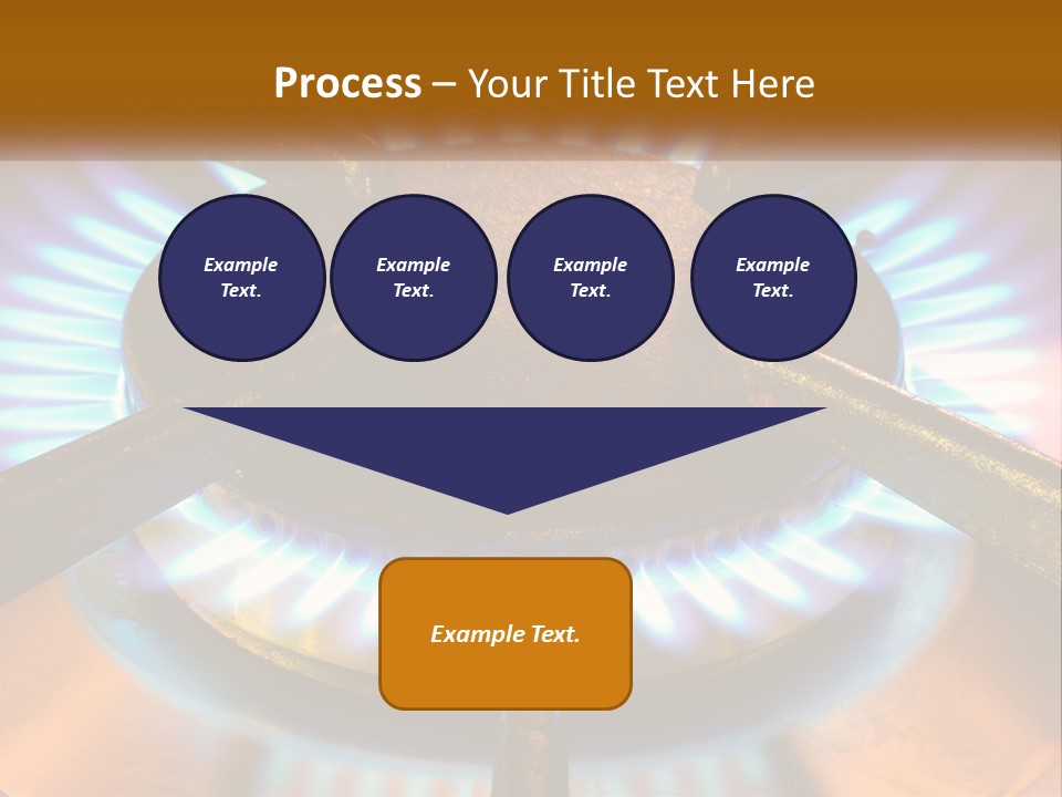 Burner Macro Cook PowerPoint Template