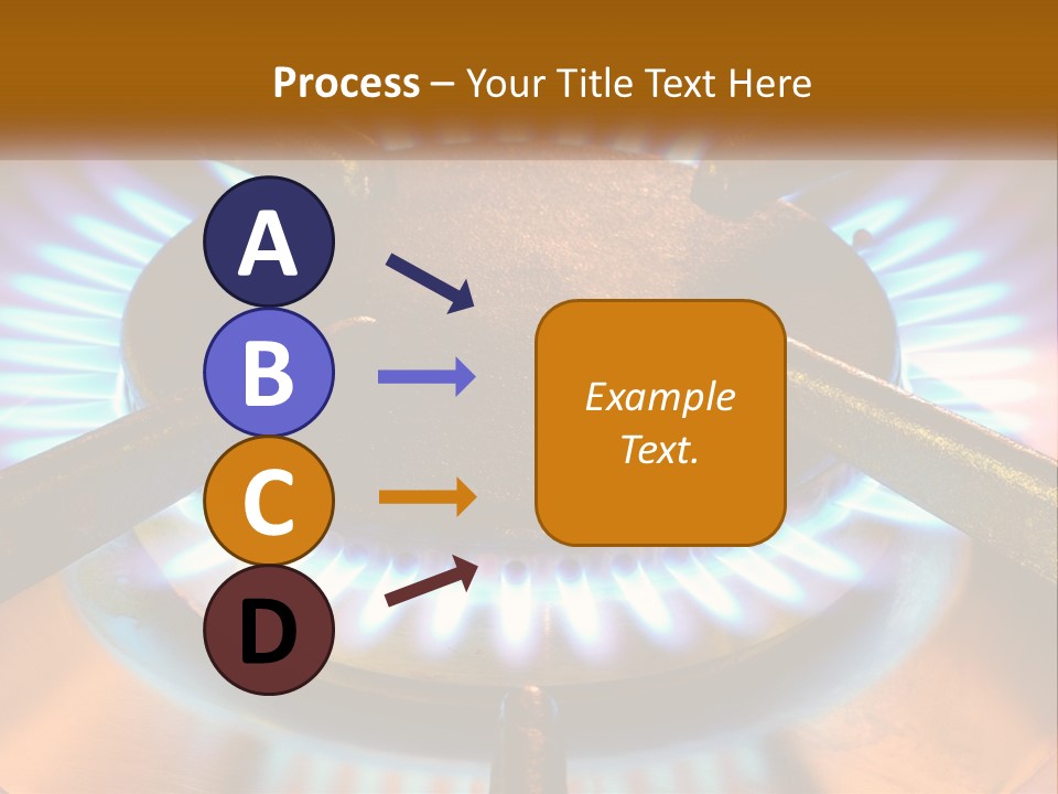 Burner Macro Cook PowerPoint Template