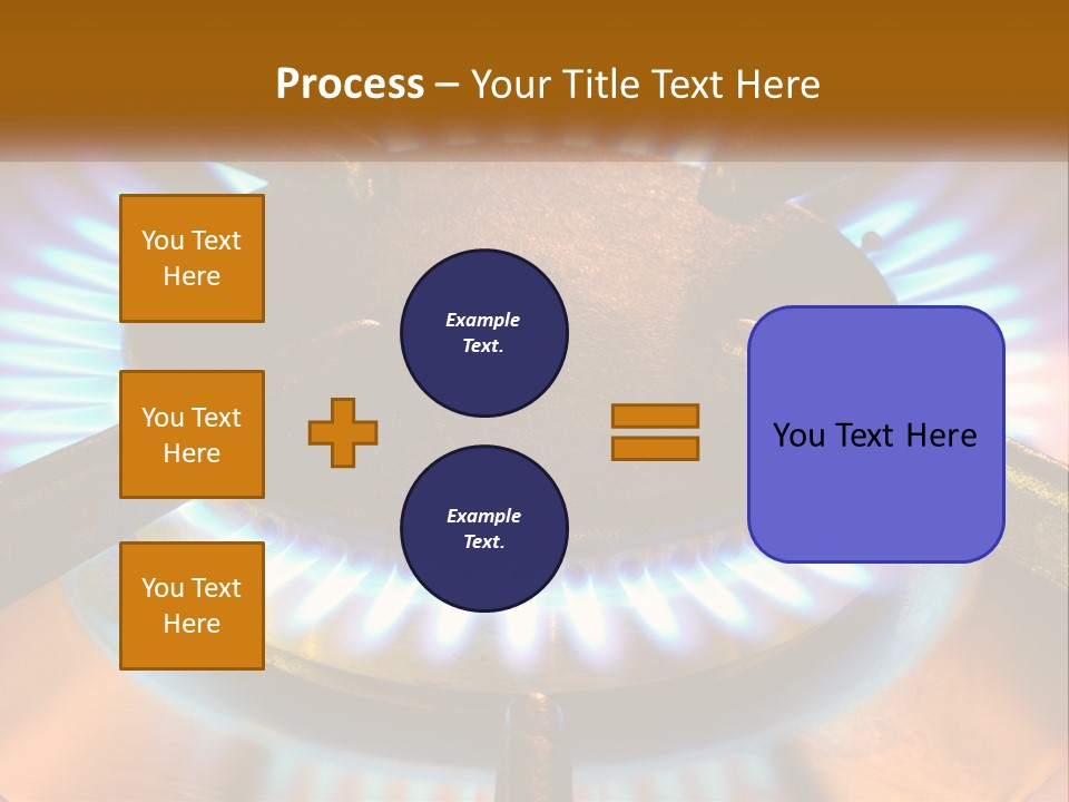 Burner Macro Cook PowerPoint Template