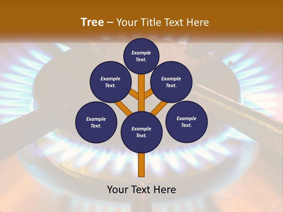 Burner Macro Cook PowerPoint Template