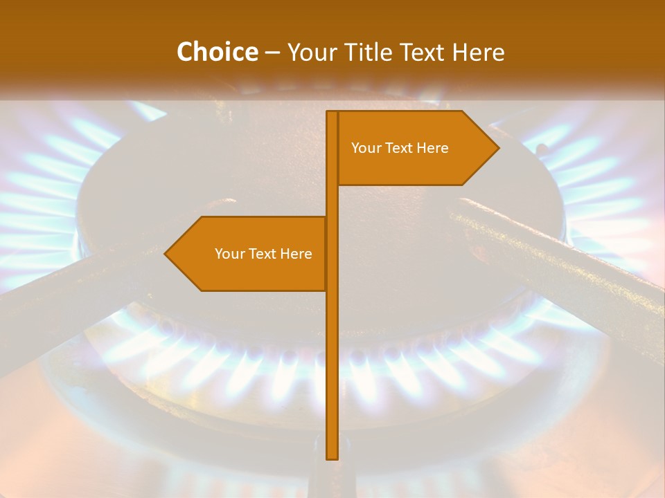 Burner Macro Cook PowerPoint Template